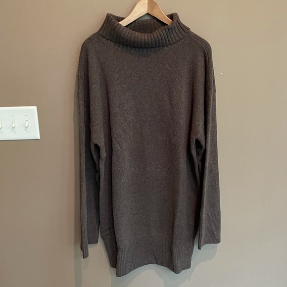 NWT Weekend Stories Lofty Jersey Sweater Dress L - Picture 3 of 8